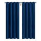 thumbnail image 1 of "Cortinas Blackout Aislamiento Térmico 2 Paneles 215 X 135 Cm Color Azul oscuro ", 1 of 5