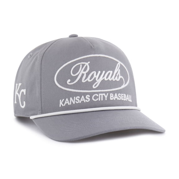 Men's '47 Gray Kansas City Royals Foundational Hitch Adjustable Hat