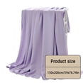 thumbnail image 3 of ARLAJO Queen Size Bamboo Cooling Blanket - 150X200Cm Temperature Regulating Ice Blanket for Hot Sleepers | All-Season Lightweight Bedding with 4°C Drop Tech for Night Sweats Relief, 3 of 7