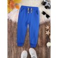 thumbnail image 3 of ATAIKU Toddler Kids Boys Cotton Pull On Active Jogger Baby Girls Pure Color Long Pants Casual Sweatpants 3T, 3 of 9