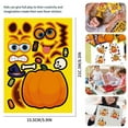 thumbnail image 3 of MIAOMIAOCC 16 Pcs Halloween Stickers Make a Face Halloween Characters Stickers for Kids,Pumpkin Decorations Stickers Fall Stickers Party Favors for Kids,Halloween Craft, 3 of 6