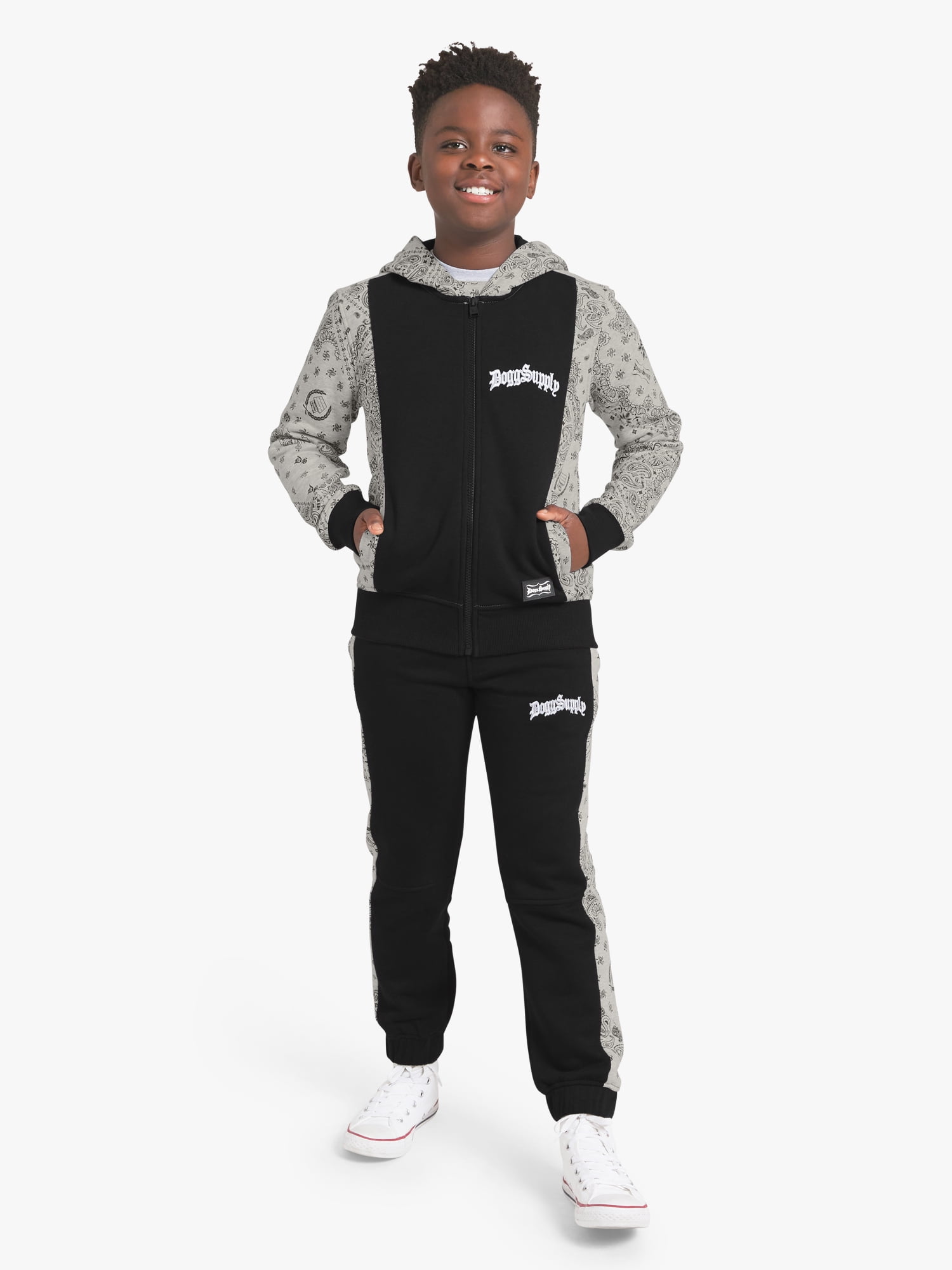 Dogg Supply by Snoop Dogg Little Boys & Big Boys Fleece Joggers, Sizes 4-18