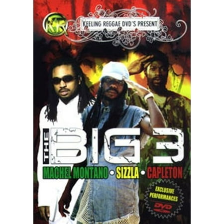 Big 3: Machel Montano / Sizzla / Capleton (DVD) (Best Of Machel Montano)