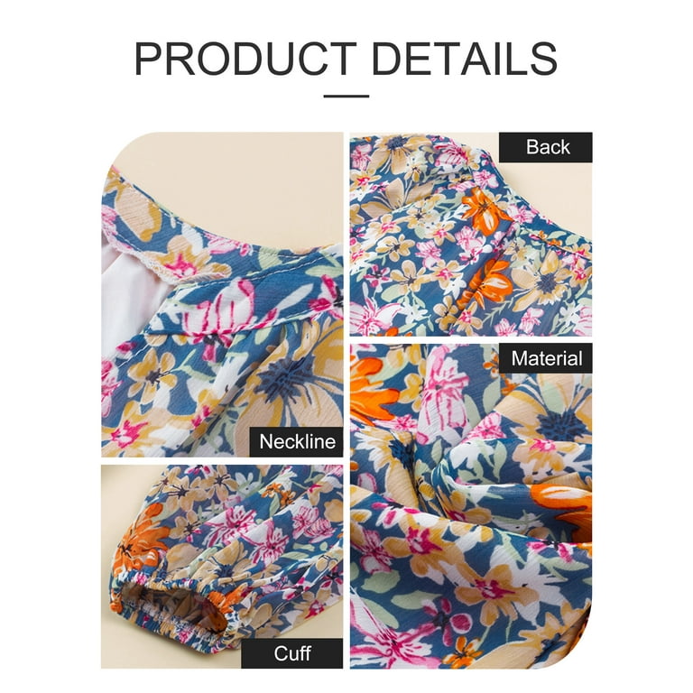 Astylish Women's Spring Tops Casual Boho Floral Print V Neck Astylish Women's Spring Tops Casual Boho Floral Print V Neck