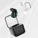 thumbnail image 5 of Matsuzay Miniauriculares inalámbricos Bluetooth 5,0, auriculares internos con sonido estéreo 3D, auriculares deportivos con caja de carga de Cables de audio/vídeo blanco, 5 of 6