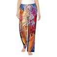 thumbnail image 2 of Lsque Trio Of Dripping Cones Print Women's Pajama Pants, Lounge Pant - Comfortable Home Wear,Elastic Waistband, Stylish Design-XX-Large, 2 of 9