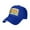 Blue, variant on - tree silhouettes and mountain Baseball Cap Adjustable Size for Running Workouts and Outdoor Activities All Seasons casquette for Men Women
