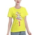 thumbnail image 2 of Women's Basic Short Sleeve T-Shirt Sailor Moon Moon Hare, 2 of 6