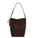 thumbnail image 1 of Bolso Tipo Cubo Bolsos Ante Sintético Hueco para Mujer (Café), 1 of 9