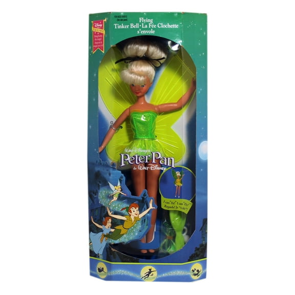 1993 Disney's Peter Pan Tinker Bell Doll, NRFB, (11762) Mint Box