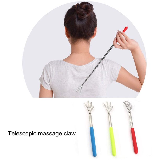 Telescoping Back Scratcher Claw Metal Telescopic Backscratcher