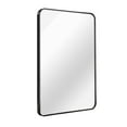 thumbnail image 3 of Black 24x36 INCH Metal Rectangle Barhroom mirror, 3 of 8