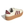 thumbnail image 2 of Zapatillas adidas VL Court Bold para mujer, blanco roto y rojo, talla 9, 2 of 9