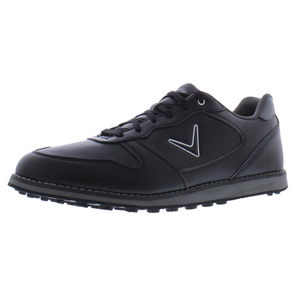 Callaway Chev Spikeless Mens Shoes Size 11, Color: Black/Grey