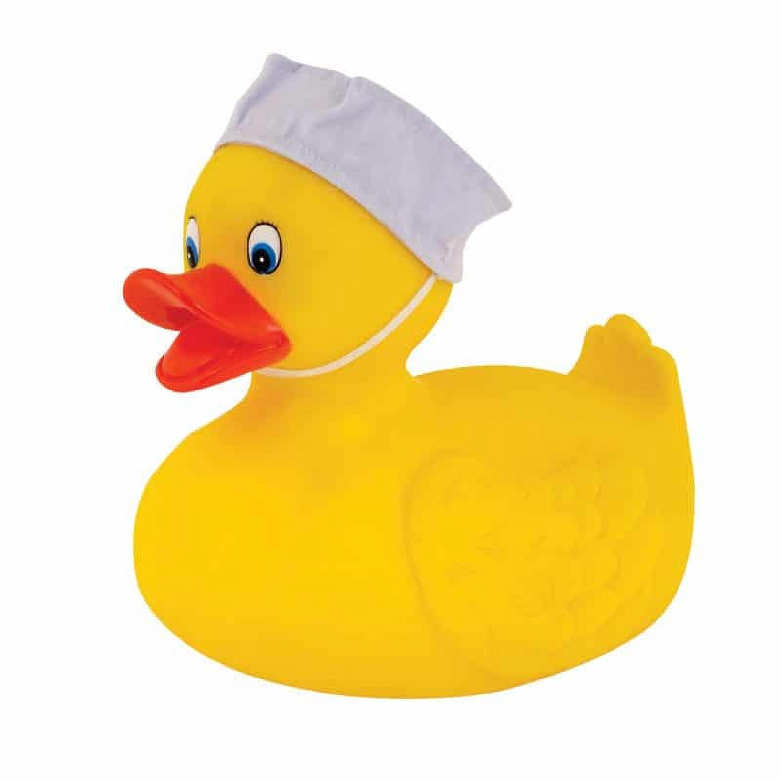 Schylling Large Classic Yellow Rubber Ducky (10in tall, styles vary) - image 2 of 7