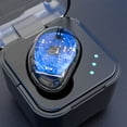 thumbnail image 2 of Kearding Miniauriculares inalámbricos Bluetooth 5,0, auriculares internos con sonido estéreo 3D, auriculares deportivos con caja de carga de Type6 NO6, 2 of 6