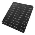 thumbnail image 4 of Shisuyan Classification Tags Black 2 Sheets 3.5x0.8x0.04in, 4 of 8