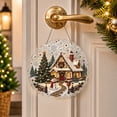 thumbnail image 5 of StlyGar Christmas Pearl Painting Suncatcher DIY Kit,acrylic hanging craft with pearl and rhinestone details, holly, presents and metal chain A Snowman, 5 of 8
