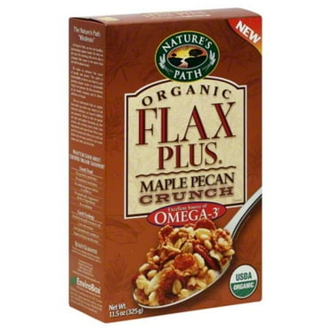 NATURES PATH CEREAL FLAX PLUS MAPL PEC-11.5 OZ -Pack of 6