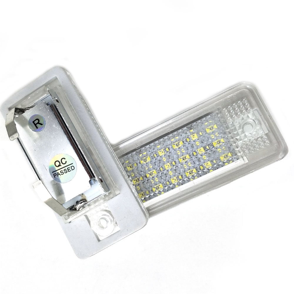 Nikauto Automotive LED License Plate Light for Audi A3 S3 A4 S4 A6 C6 A8 S8 Q7 RS4 RS6