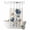 Beige, variant on No Hook Shower Curtain, Navy Blue Floral Shower Curtains for Bathroom with See Through Top Window, Watercolor Flowers Farmhouse Waterproof & Washable Bath Curtain Extra Long 72"x96"