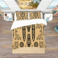 thumbnail image 3 of Designart 'Ethnic Decorative Mask' African Duvet Cover Set, 3 of 4