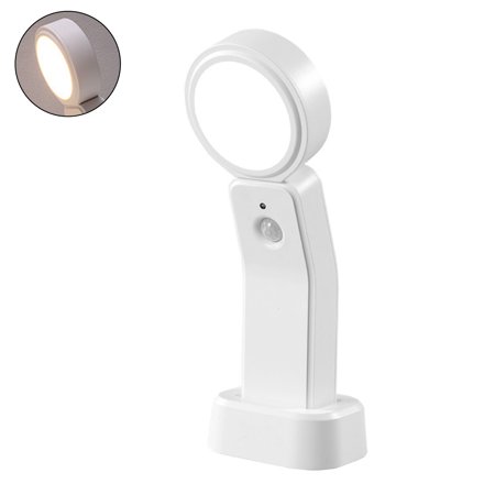 

Qinghai LED Night Light Multifunctional Sensitive Rotatable Body Induction Aisle Night Lamp for Bedroom