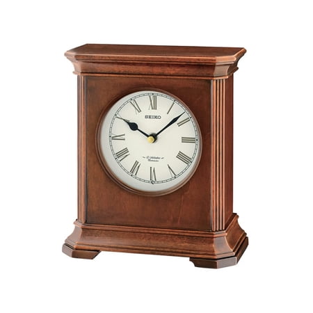 Seiko Desk and Table Clock - 12 Melodies & Chime - Wooden Case
