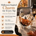 thumbnail image 2 of Fountwell 3D Halloween Goblet Set Gothic Pumpkin Skull Ghost Glass for Home Bar Decor Gift, 2 of 9