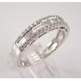 thumbnail image 2 of 2.20Ct Baguette Cut Lab Created Diamond Wedding Band Ring 14K White Gold Plated, 2 of 3