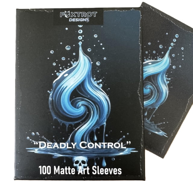 Fundas para cartas Foxtrot Designs Deadly Control 100 unidades acabado mate