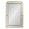 thumbnail image 3 of Kate and Laurel Lamson Transitional Framed Wall Mirror, 20 x 30, Gold, Sophisticated Glam Wall Decor, 3 of 7
