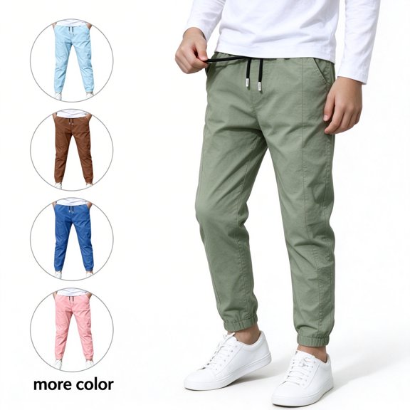 Tranfacy Fall Winter Jogger Sport Casual Outerwear Trousers Little Boys