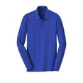thumbnail image 5 of Port Authority Long Sleeve Core Classic Pique Polo-L (True Royal), 5 of 6