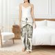 thumbnail image 4 of Balery Horses Grazing On Meadow Pantalones de pijama para mujer, pijamas ultraligeros, pantalones de estar por casa-3X-Large, 4 of 6