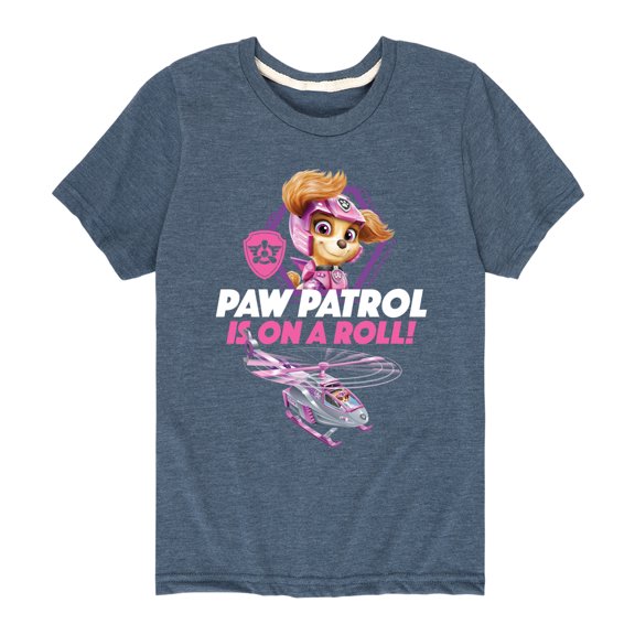 Paw Patrol - Paw Patrol Is On Roll - Toddler And Youth Short Sleeve Graphic T-Shirt