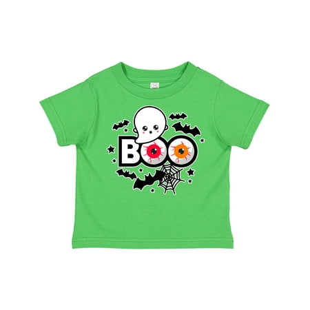 

Inktastic Boo with Ghost Bats and Eyes Gift Toddler Boy or Toddler Girl T-Shirt