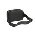 thumbnail image 5 of Entchin Waterproof Fanny Pack for Women Men Teens - Lightweight Nylon Crossbody Waist Bag, Adjustable Strap,Black, 5 of 9