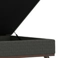 thumbnail image 6 of Simpli Home Owen Square Coffee Table Storage Ottoman-Color:Ebony, 6 of 10