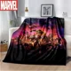 thumbnail image 2 of Manta de felpa suave de Marvel The Avengers, manta de franela para sala de estar, dormitorio, cama, sofá, funda de picnic, 2 of 5