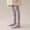 Purple, variant on RTKFRFLM Girls Cable Knit Tights Autumn Winter Warm Cotton Stockings for Toddlers White 6-7 Years