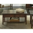 thumbnail image 2 of Bowery Hill 2 Drawer Coffee Table in Cherry Brown, 2 of 2
