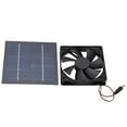 thumbnail image 3 of MesaSe Solar Powered Fan Waterproof IP65 20% Conversion Rate Mini Exhaust Fan Environmentally Friendly 20W, 3 of 8