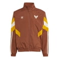 thumbnail image 2 of Men's adidas Originals  Brown D.C. United Culturewear Collection Full-Zip Track Jacket, 2 of 6