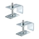 thumbnail image 5 of 2 piezas de sujetadores de Clips para fregadero, soporte de montaje resistente, soportes para fregadero, Clips de lavabo de cerámica para Baño A Soledad soporte para fregadero bajo encimera, 5 of 7