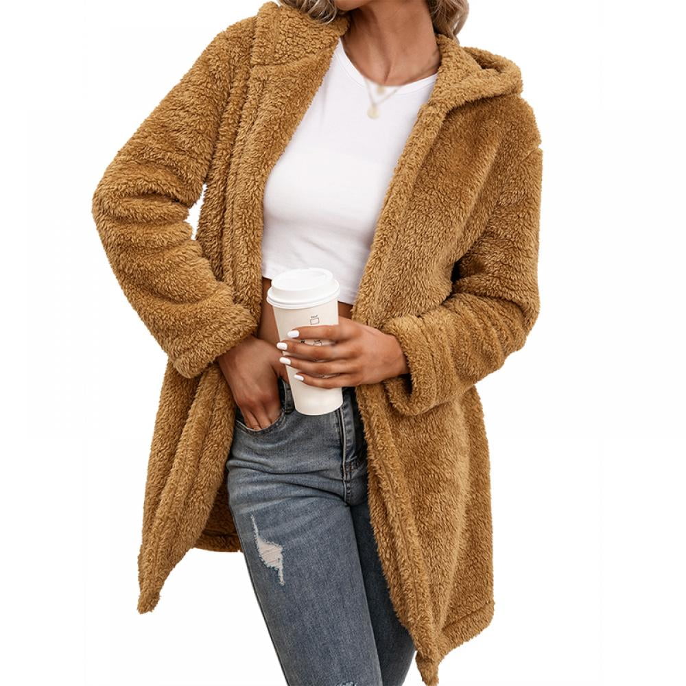 womens fluffy cardigans