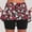 Black, variant on Women's Tennis Golf Skirts Shorts Casual Printed High Waisted Athletic Breathable Skorts Navy L