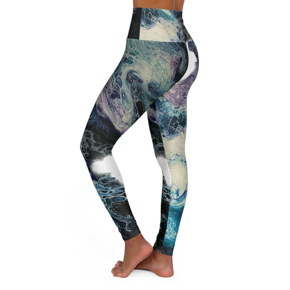 Ebb and Flow High Waisted Yoga Leggings