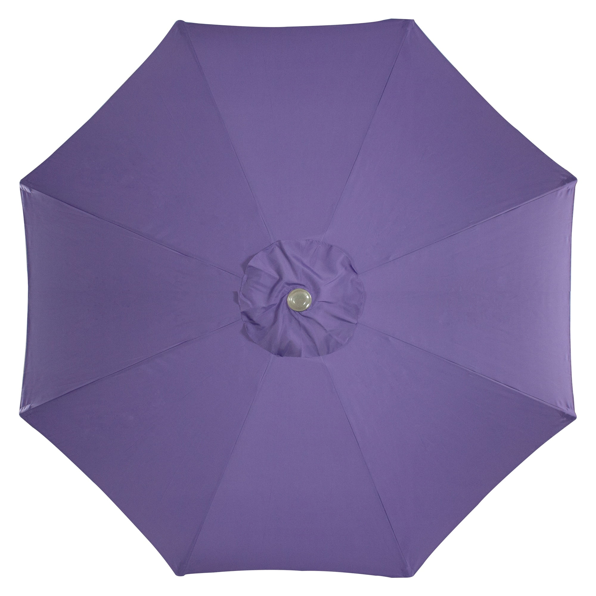 Northlight 9ft Outdoor Patio Market Umbrella with Hand Crank and Tilt Purple
