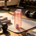 thumbnail image 5 of Protein Shaker Bottle with Mixing Ball, Leak Proof Fitness Water Cup for Gym, Portable Sports Shaker with Measurement Markings and Carry Loop, 5 of 7